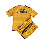 Camisolas de futebol Tigres UANL Criança Equipamento Principal 2023/24 Manga Curta